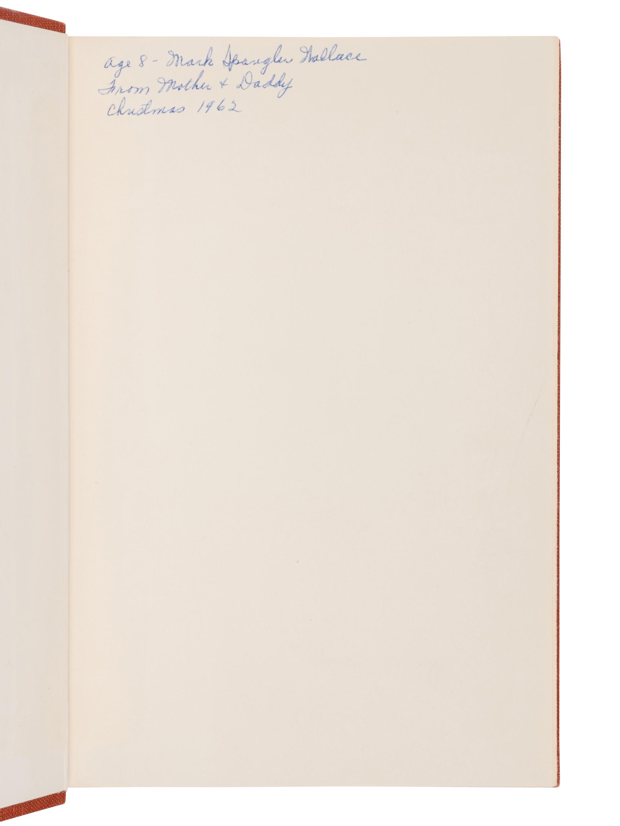RAWLS, Woodrow Wilson (1913-1984). Where the Red Fern Grows the Story of Two Dogs and a Boy . Garden City, NY: Doubleday & Company, Inc.,1961.