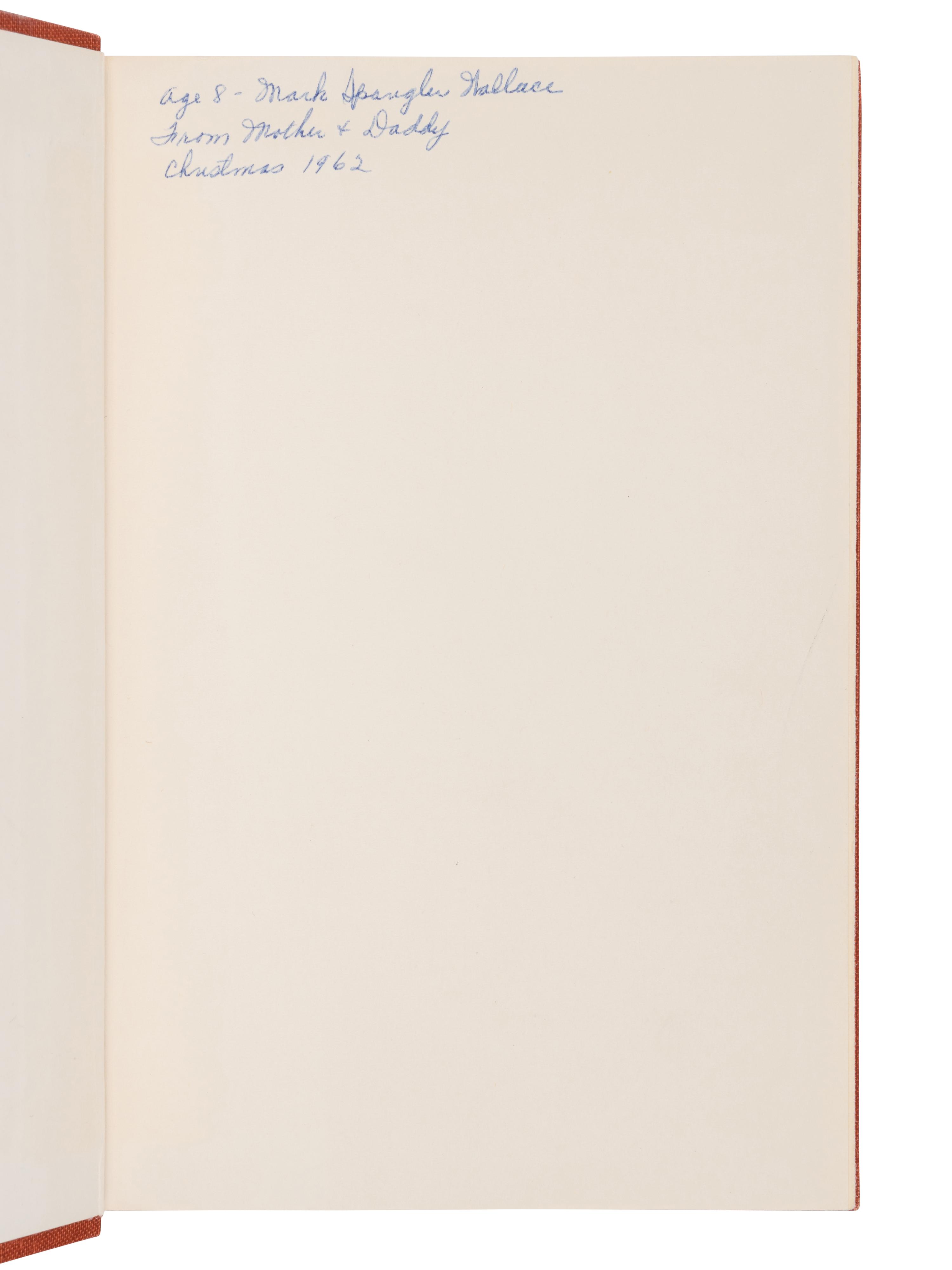 RAWLS, Woodrow Wilson (1913-1984). Where the Red Fern Grows the Story of Two Dogs and a Boy . Garden City, NY: Doubleday & Company, Inc.,1961.
