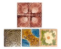 A Large Collection of Pottery Tiles