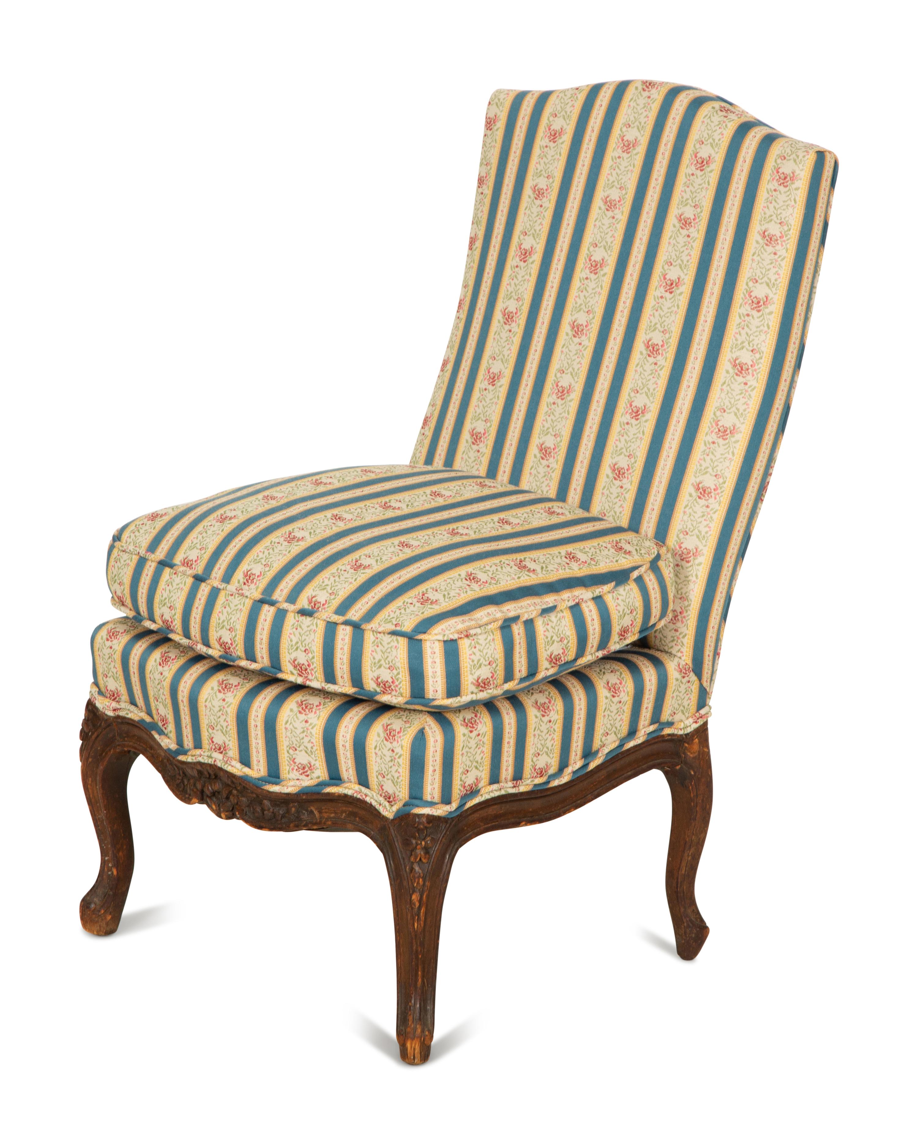 A Diminutive Louis XV Style Chauffeuse