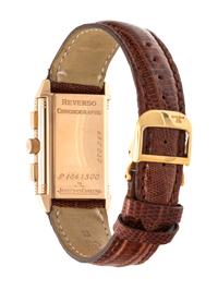 JAEGER-LeCOULTRE, 18K PINK GOLD REF. 270.2.69 LIMITED EDITION 'REVERSO' CHRONOGRAPH WRISTWATCH
