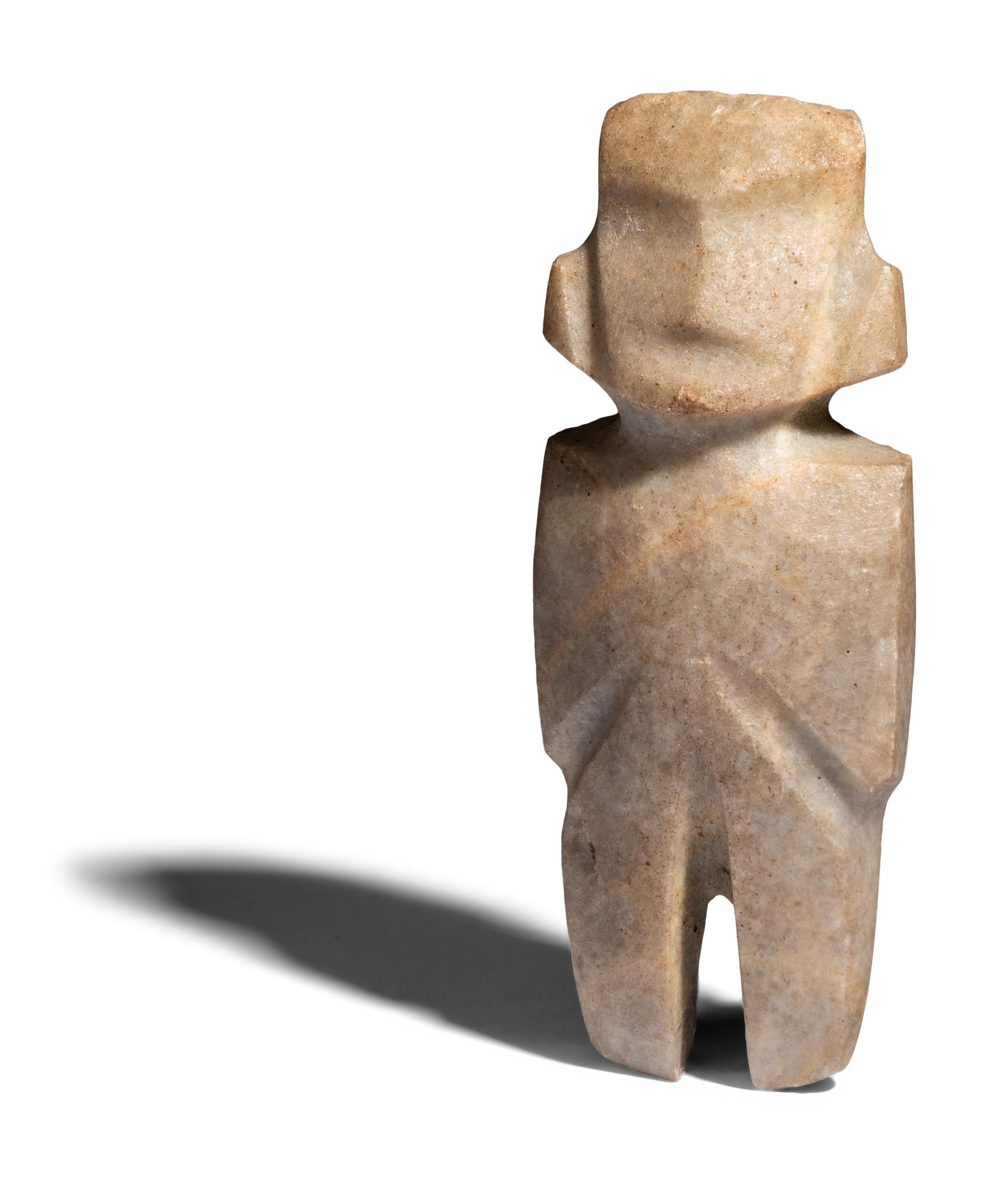 A Mezcala Jade Figure