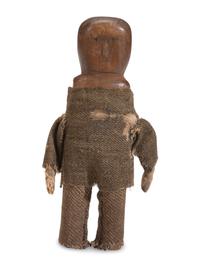 Woodlands Carved Doll