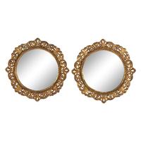 A Pair of Continental Giltwood Mirrors