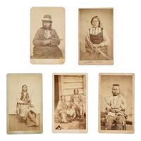 William S. Soule AND W.P. Bliss (American, 1836-1908 / b. ca 1840) — Comanche and Kiowa Portraits, Including Grey Leggings