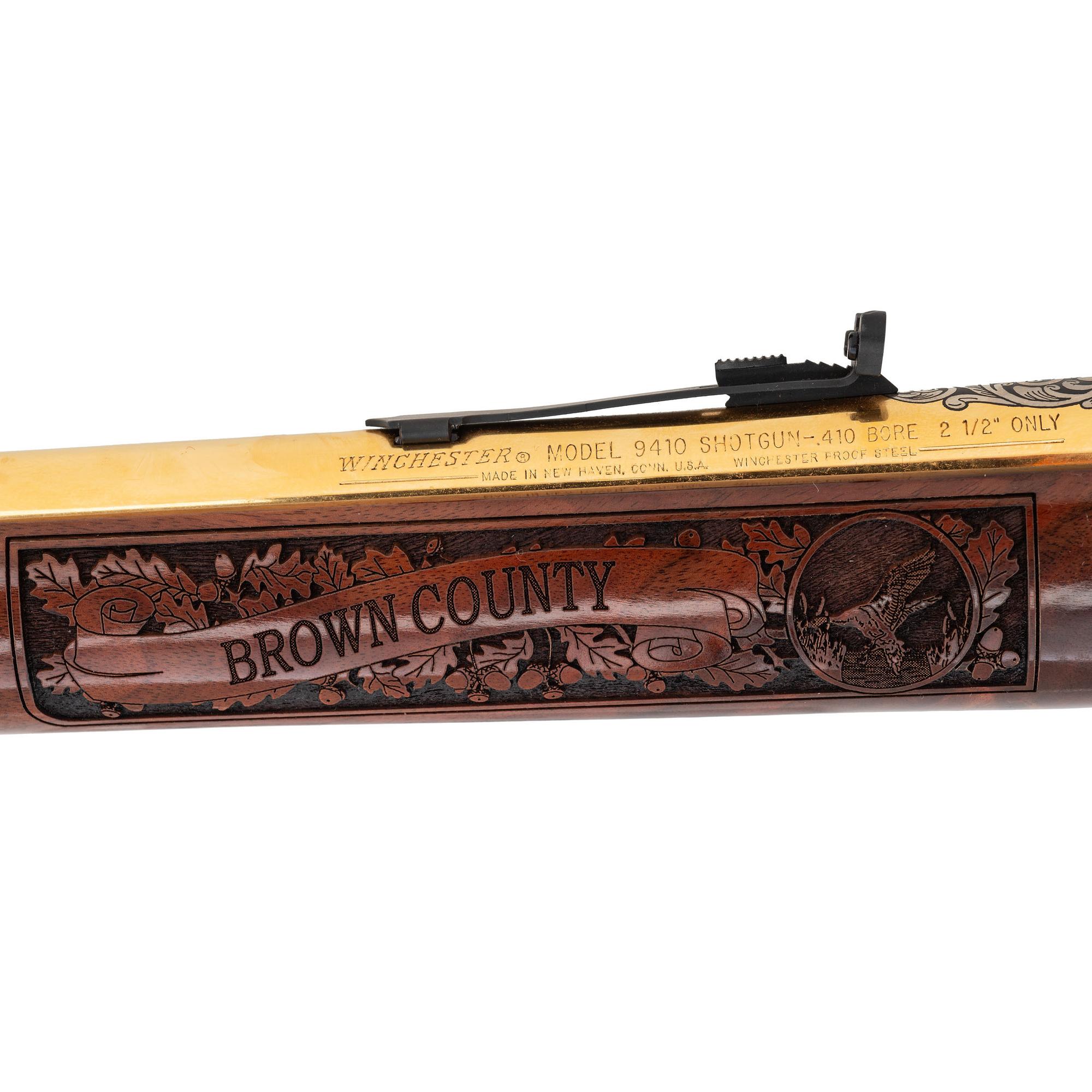 * Winchester Model 9410 Brown County Ohio Tribute Rifle