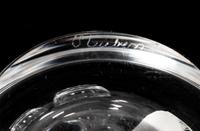A Set of Nine Steuben Glasses