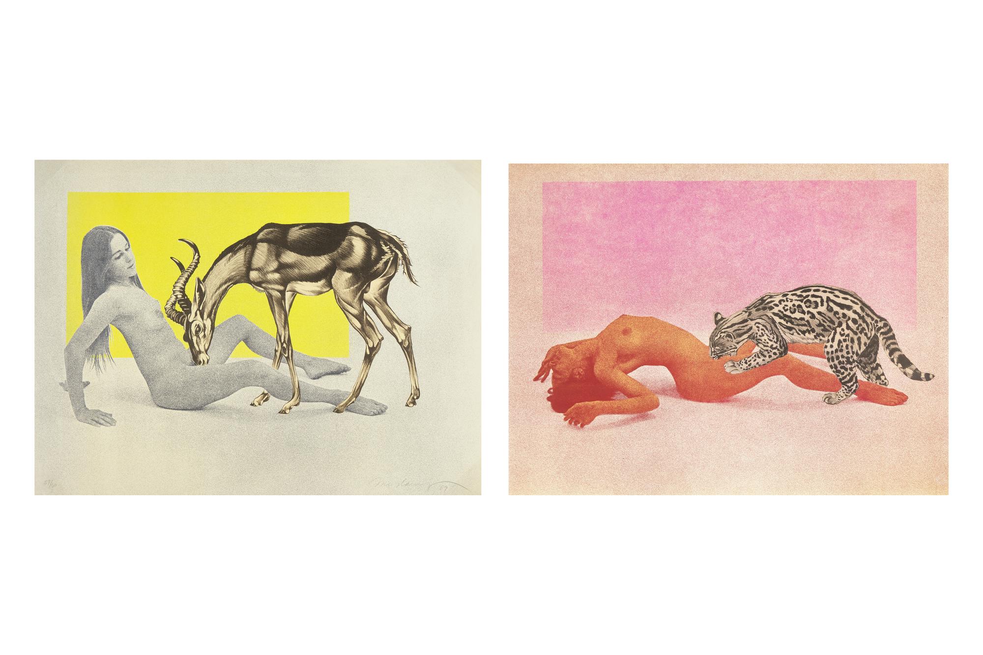 Two Works: Ocelot, 1969 ; together with Gerunek , 1969 (2)