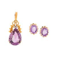 COLLECTION OF AMETHYST JEWELRY