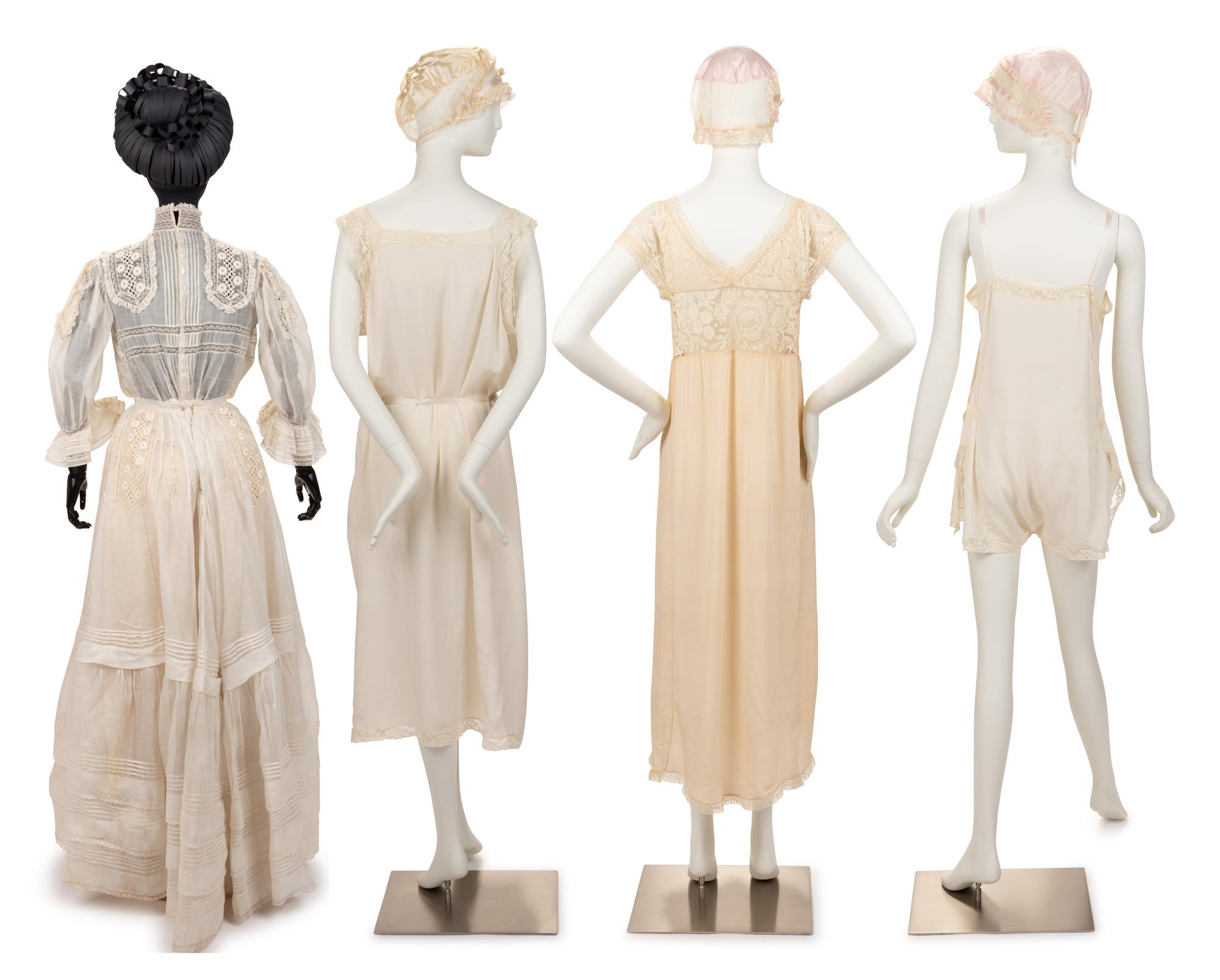Eleven Garments, Undergarments, and Accessories, 1900-1920s