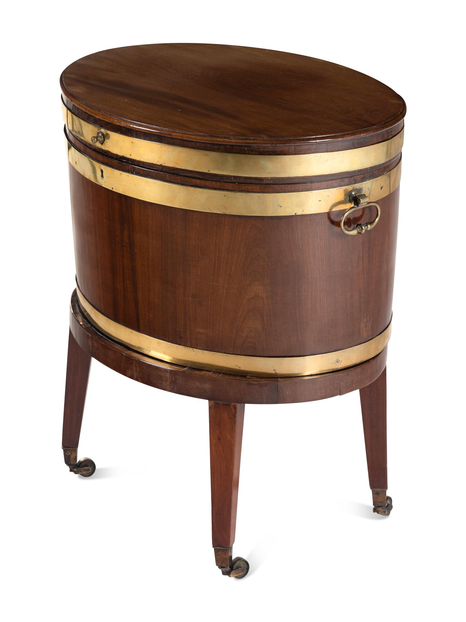 A George III Mahogany Cellarette