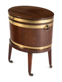 A George III Mahogany Cellarette