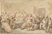 A Group of Ten Drawings: seven illustrations for The Adventures of Roderick Random , and three unpublished illustrations for The Adventures of Joseph Andrews, and His Friend Mr. Abraham Adams