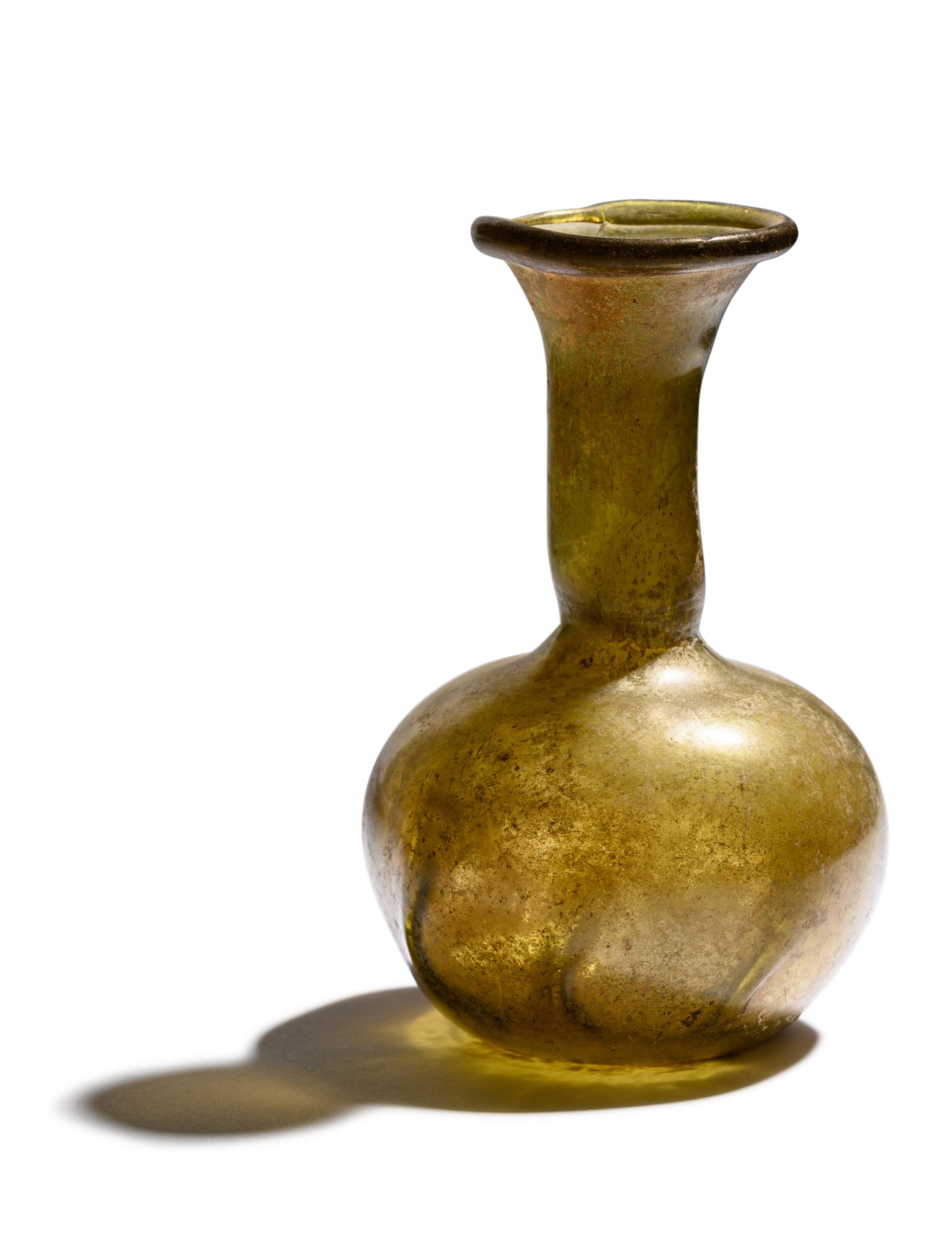 A Roman Glass Bottle