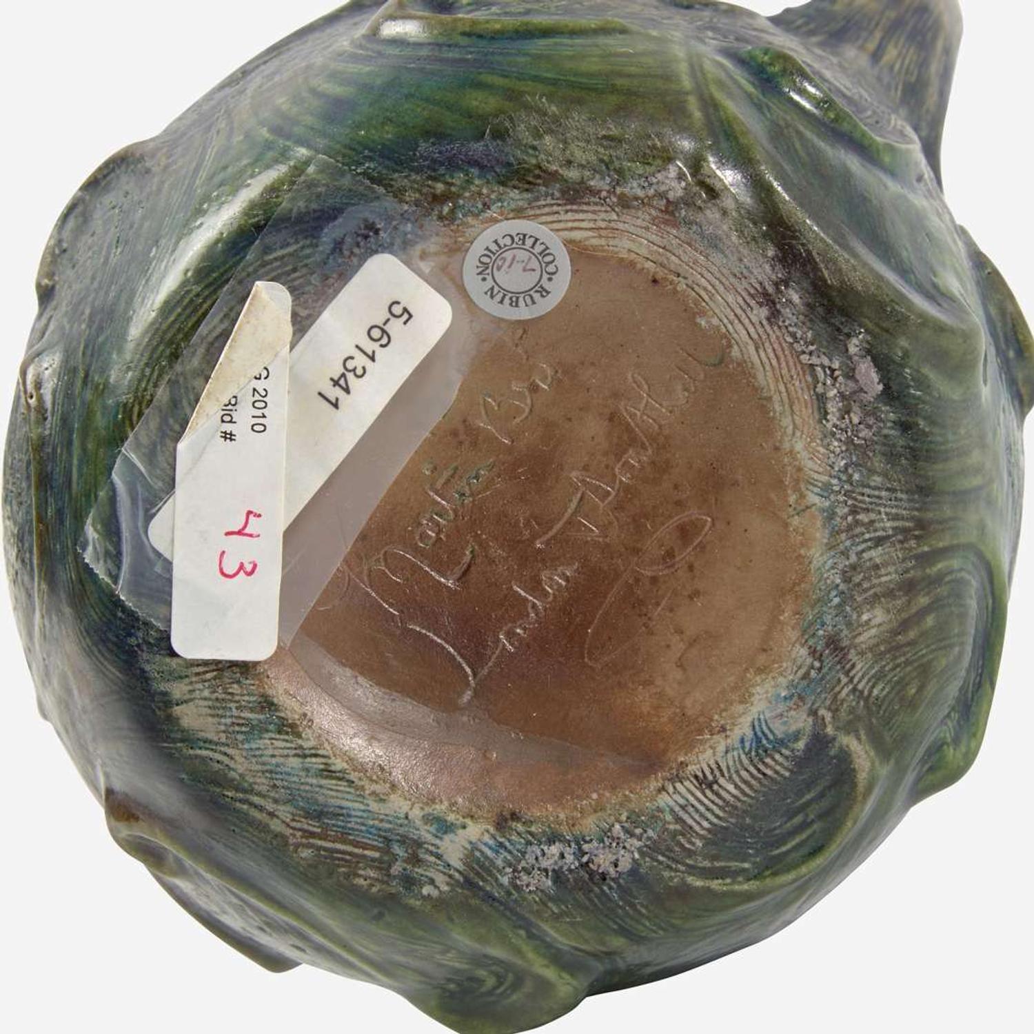 Martin Brothers (English, active 1873-1914) Pitcher with Swirl Decoration, Martin Brothers, UK, 1895