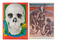 [MUSIC] -- [POSTERS]. GRIFFIN, Rick, and NOLAN, Dennis, artists. A group of 2 Family Dog posters promoting 1967 shows at the Avalon Ballroom featuring the Grateful Dead, comprising: