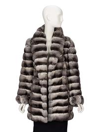 Mary McFadden, Chinchilla Fur Coat