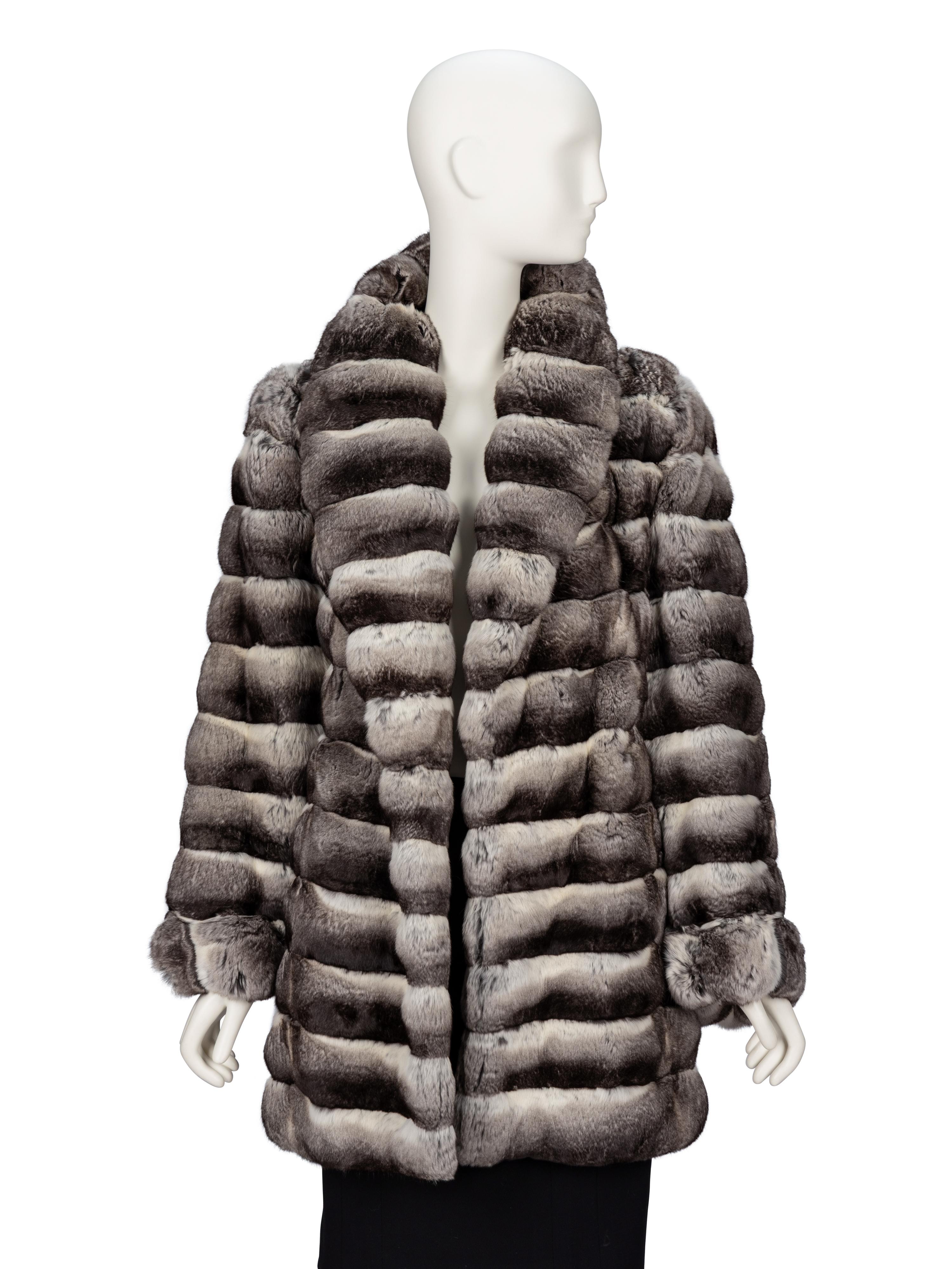 Mary McFadden, Chinchilla Fur Coat