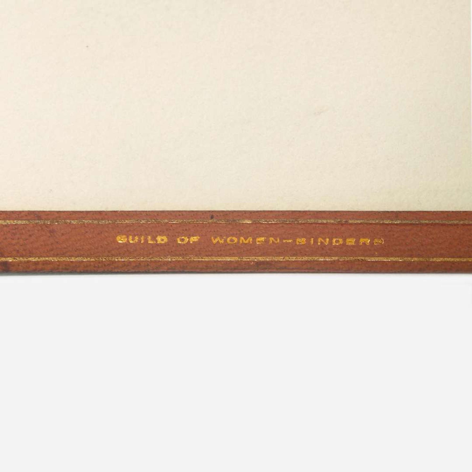[Fine Bindings] [Guild of Women-Binders] Group of 2 Titles