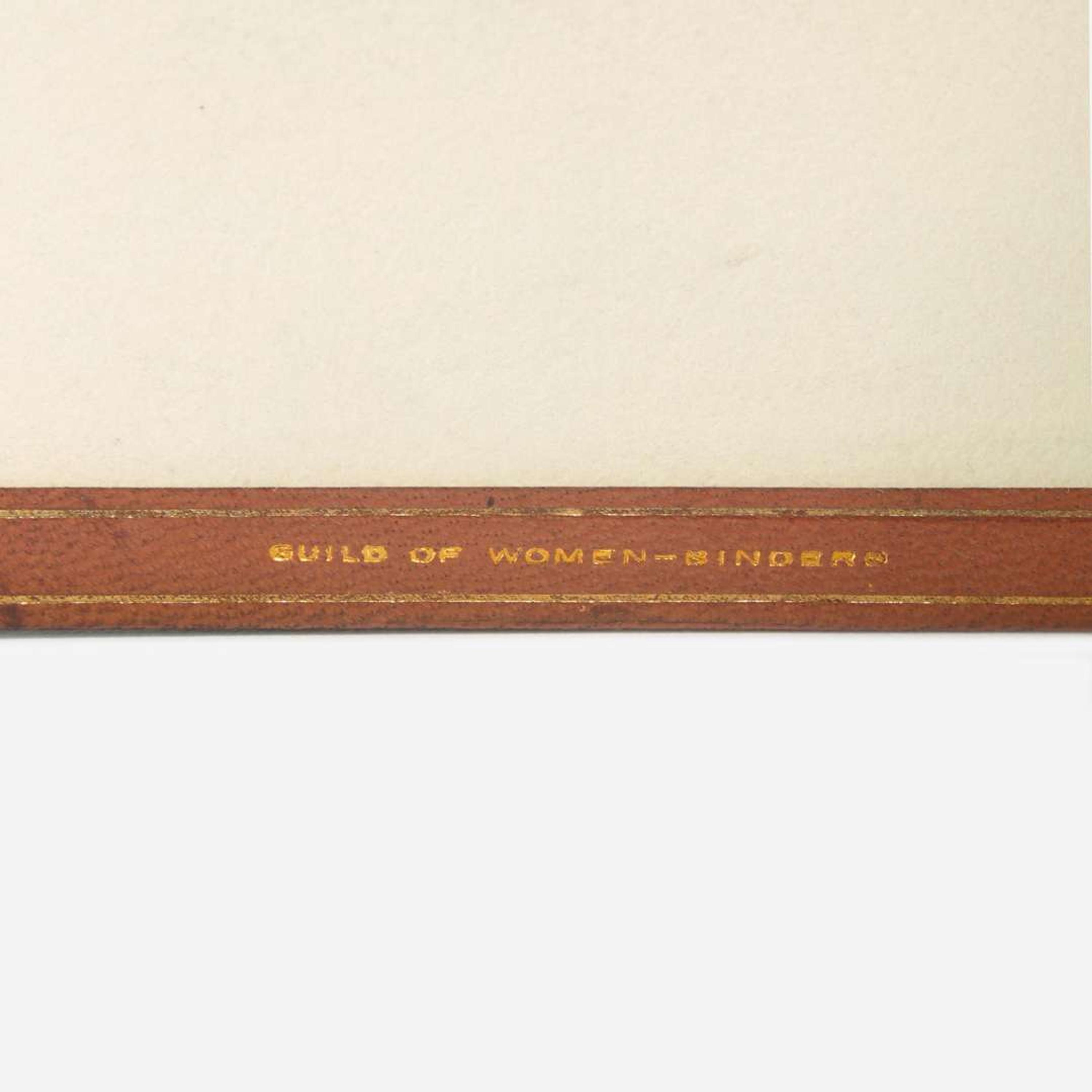 [Fine Bindings] [Guild of Women-Binders] Group of 2 Titles