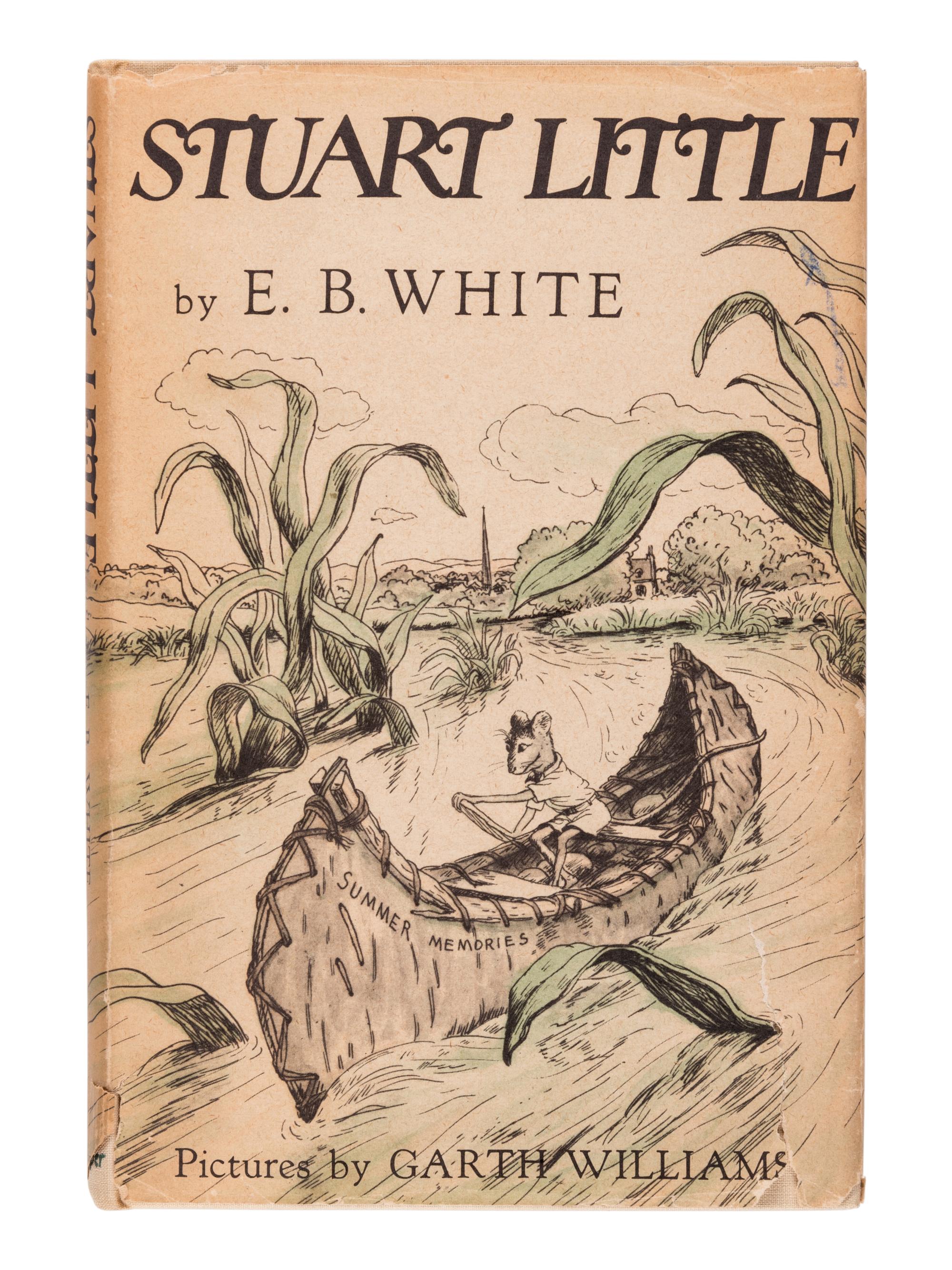 White, Elwyn Brooks (“E.B. White”) (1899-1985). Stuart Little . Garth Williams, illustrator. New York & London: Harper & Brothers, 1945.
