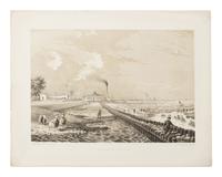 [CHICAGO]. KURZ, Louis (1834-1921). A group of 33 prints from Chicago Illustrated depicting pre-fire Chicago. Chicago: Jevne & Almini, 1866