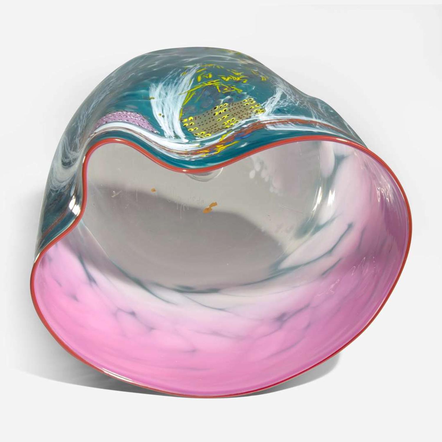 Dale Chihuly (American, b. 1941) Large Persian Basket, USA, 1986