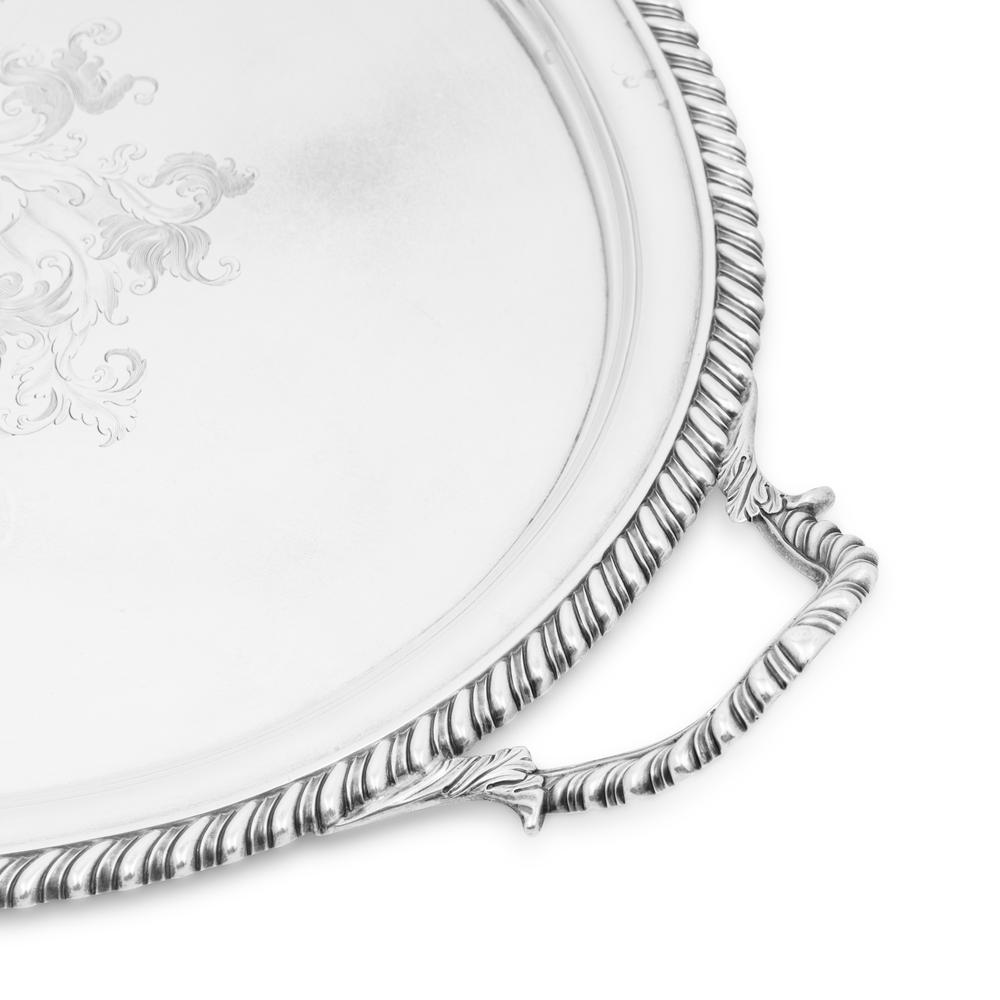 A Large George III Silver Tray