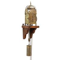 An English Brass Lantern Clock