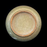 A Longquan- Style Celadon Glazed Porcelain Vase
