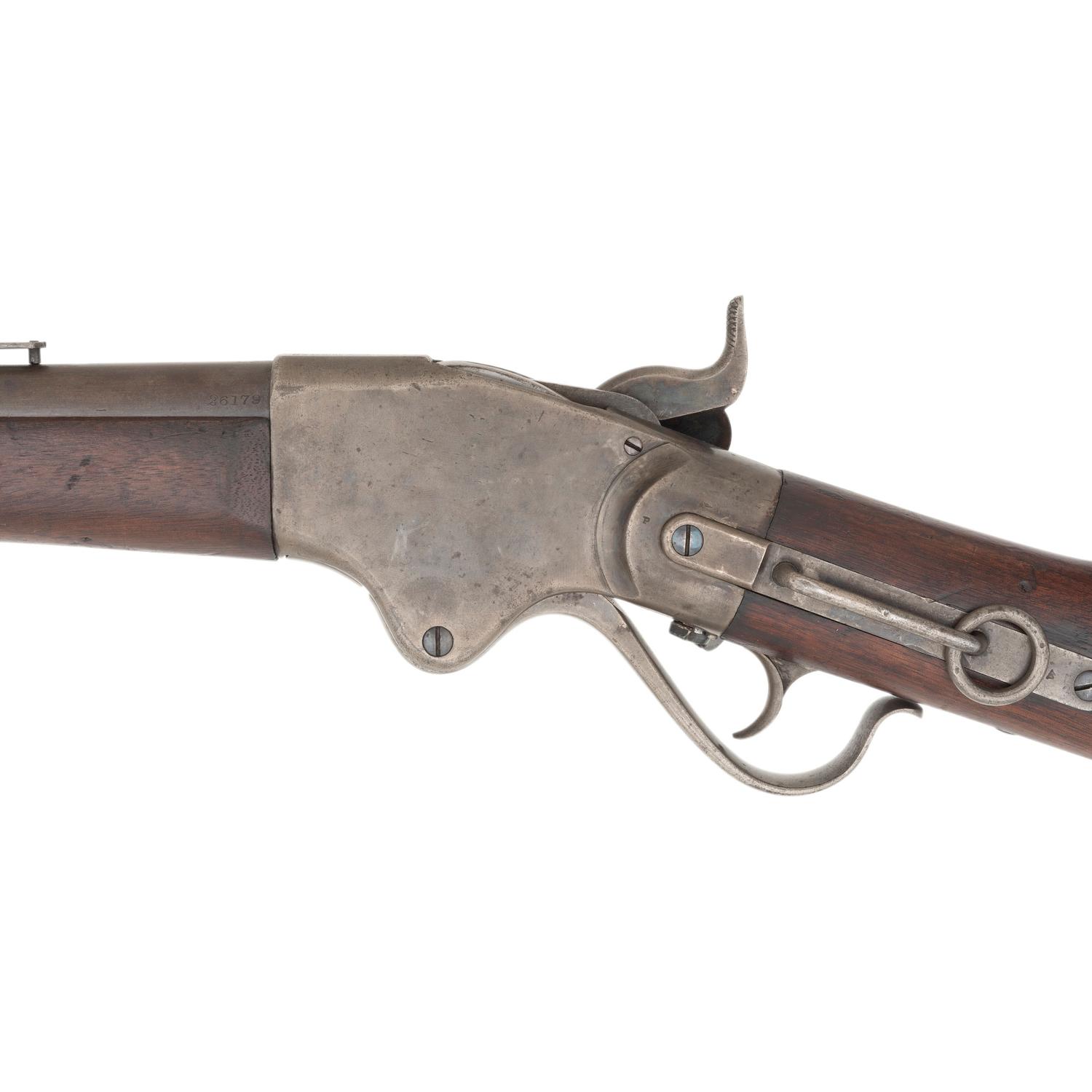 Burnside Spencer Model 1865 Carbine Altered to Rifle aka Model 1871 Spencer Rifle