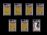 A Collection of PSA Graded 1980 Topps Star Wars The Empire Strikes Back Yoda and Boba Fett Rookie Cards