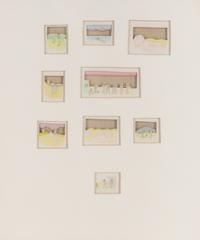Plexiglas Sandwich Drawing, 1968