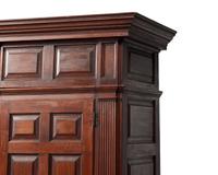 A Federal Inlaid Walnut Schrank