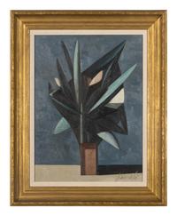 Bouquet: Blue Background, c. 1958