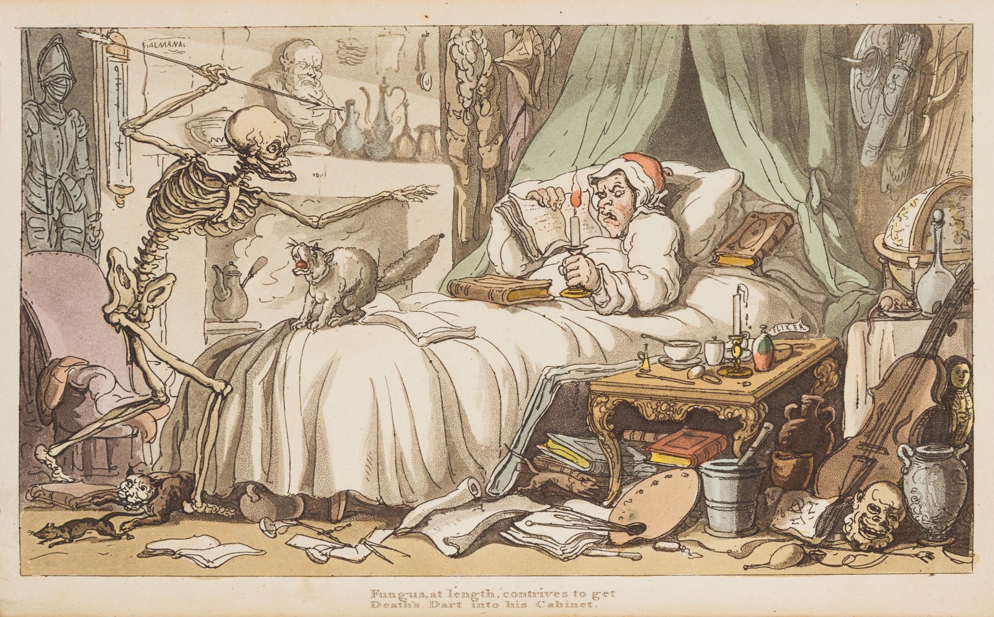 ROWLANDSON, Thomas (1756-1827), illustrator. -- William COMBE (1742-1823). The English Dance of Death. London: J. Diggens, 1815.