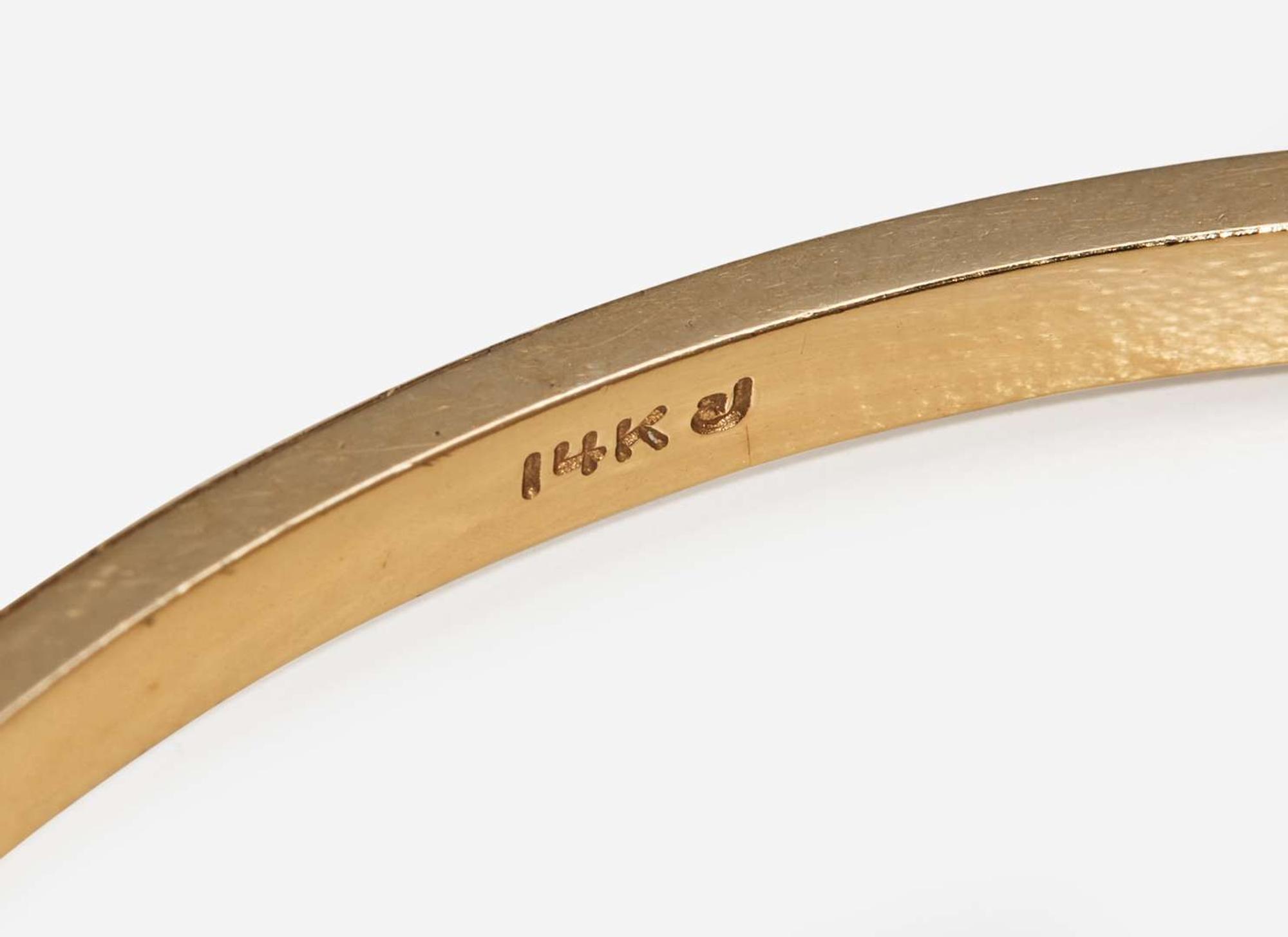 A Set of Yellow Gold and Ruby Jewelry