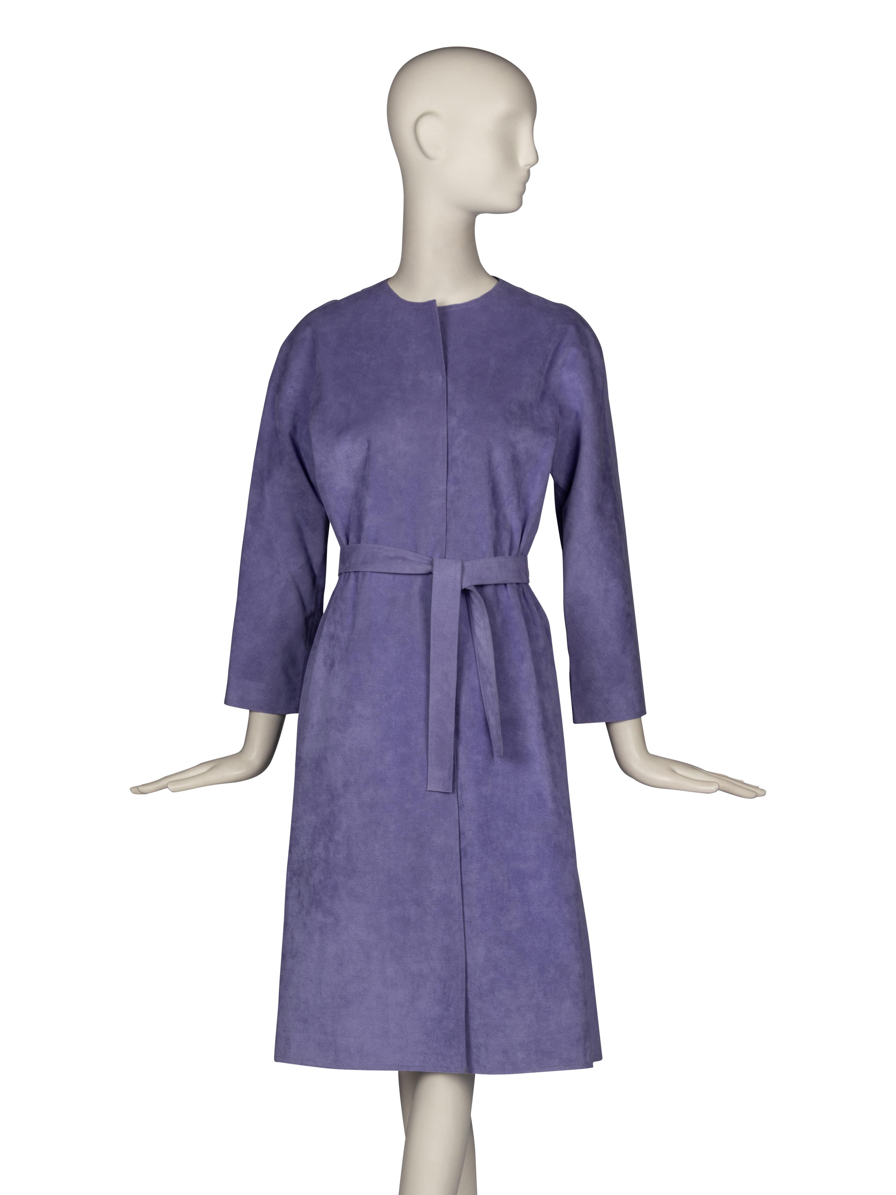 HALSTON Ultrasuede Dress, 1970s