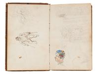 [EARLY PHOTOGRAPHY]. Manuscript diary of an itinerant portraiture artist, phrenology enthusiast, and daguerreotype experimentalist, documenting his daily endeavors in New York City and Albany. 1840.