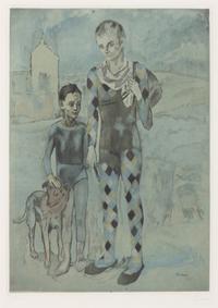 After Pablo Picasso, by Jacques Villon (Spanish, 1881–1973) — Les Saltimbanques, 1922
