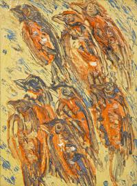 Strawberry Finches, 1998