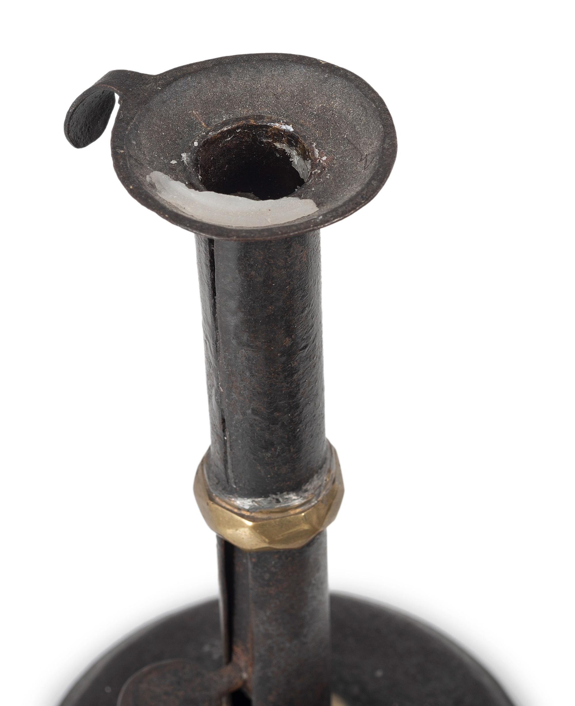 Eight Sheet Tin Hogscraper Candlesticks