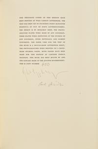 [LIMITED EDITIONS CLUB]. RIMBAUD, Arthur (1854-1891). A Season in Hell. Translated by Paul Schmidt. [New York:] The Limited Editions Club, [1986].