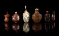 Six Snuff Bottles
