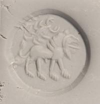 A Sasanian Rock Crystal Stamp Seal