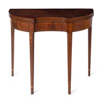 A George III Mahogany Flip-Top Table