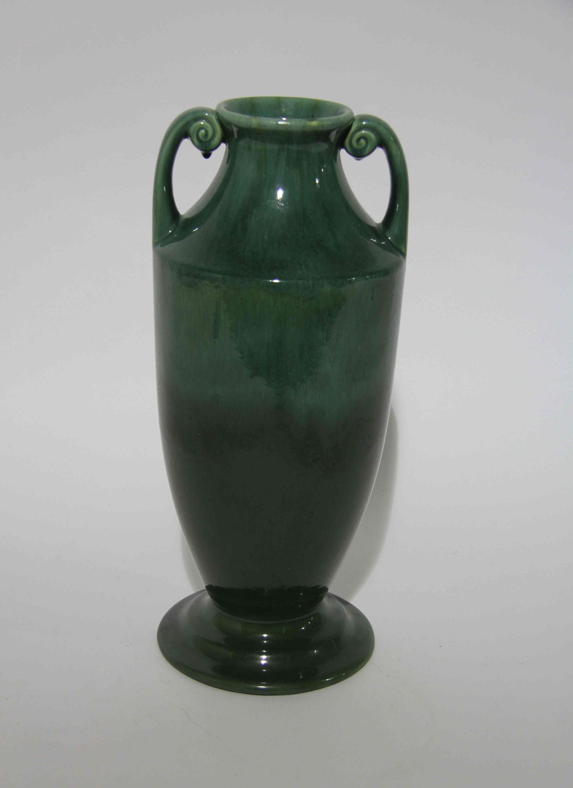 An Early Haeger Pottery Vase Height 15 1/2 inches. — 1918