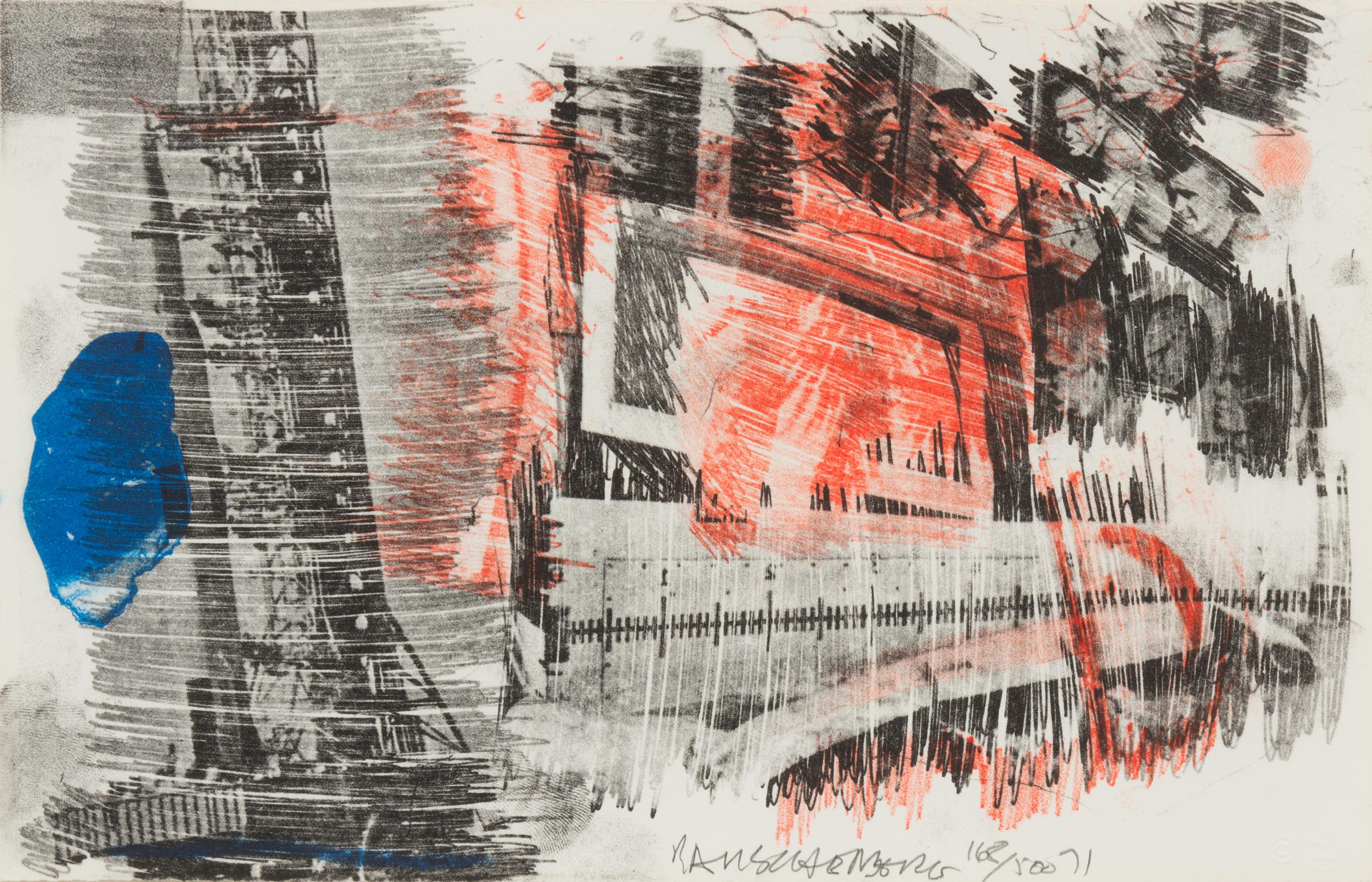Robert Rauschenberg Robert Rauschenberg, (American, 1925-2008), Sub-Total, 1971