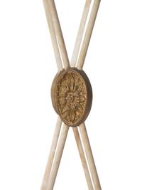 A Pair of White Painted Tôle Jardinière Stands