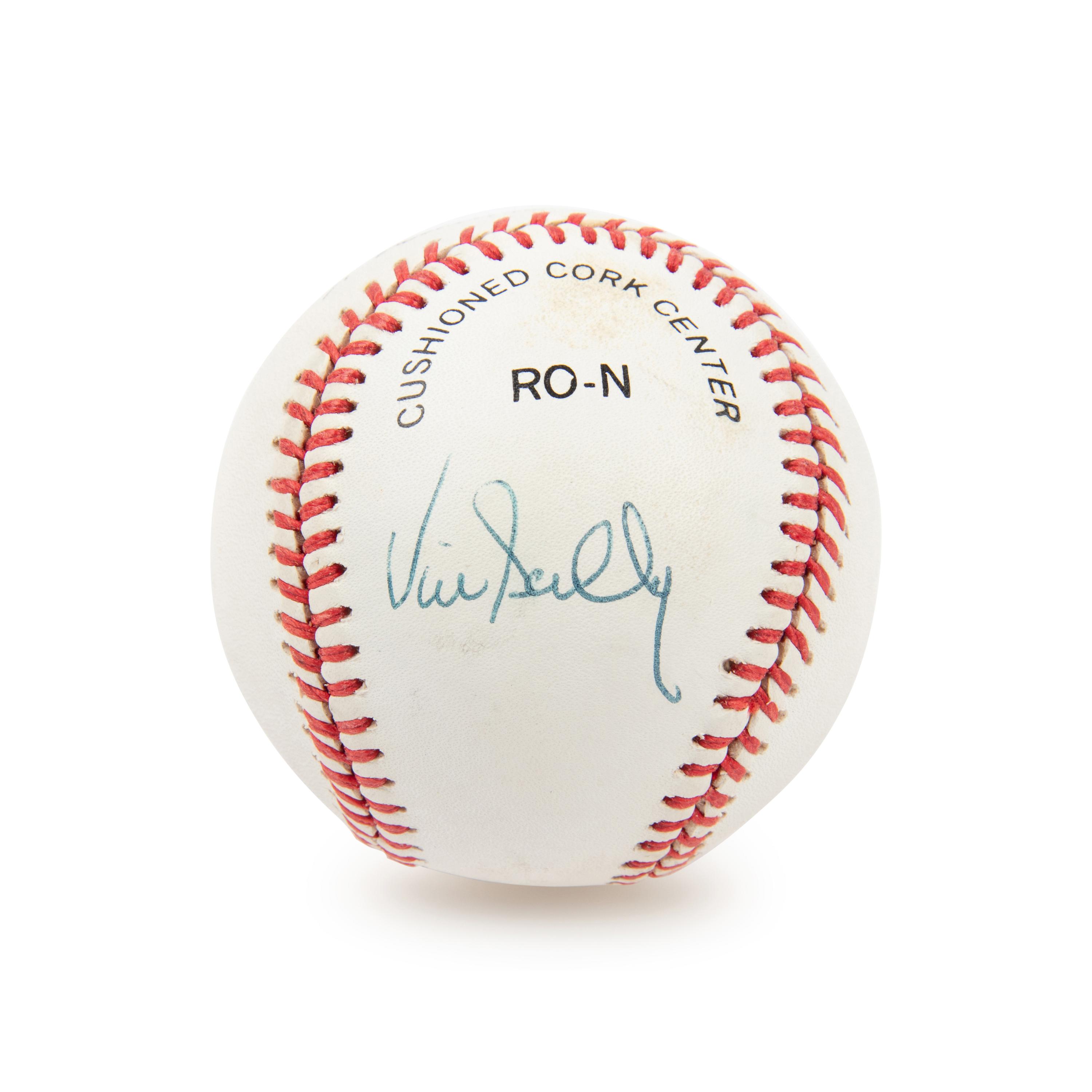 A Vin Scully Single Signed Autograph Baseball (JSA)